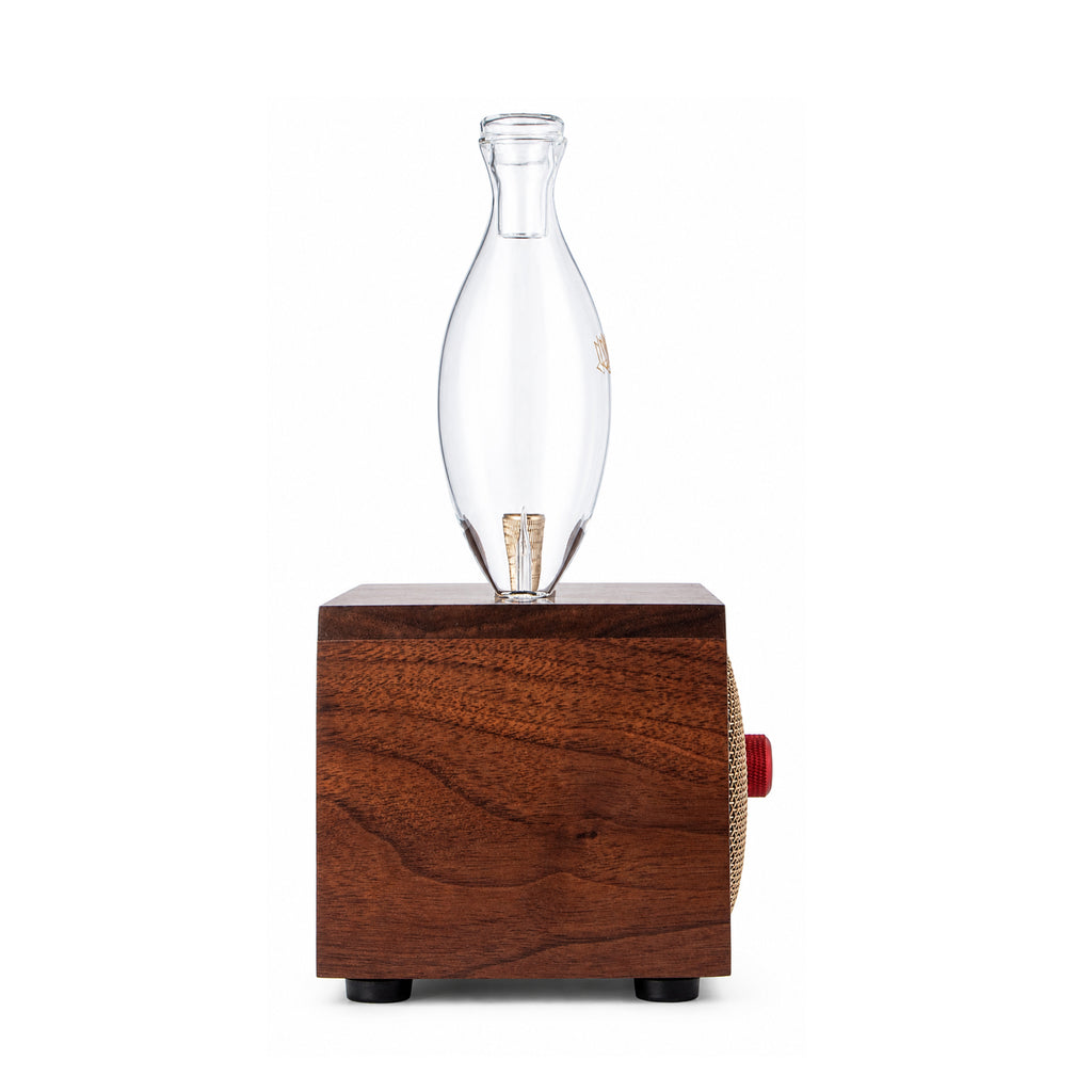 Landroma Sapele Wood Bluetooth Speaker & Nebulizing Aroma Diffuser – Premium Wooden Aroma Speaker, Silent Operation, Rich Bass, Perfect for Home & Office 450