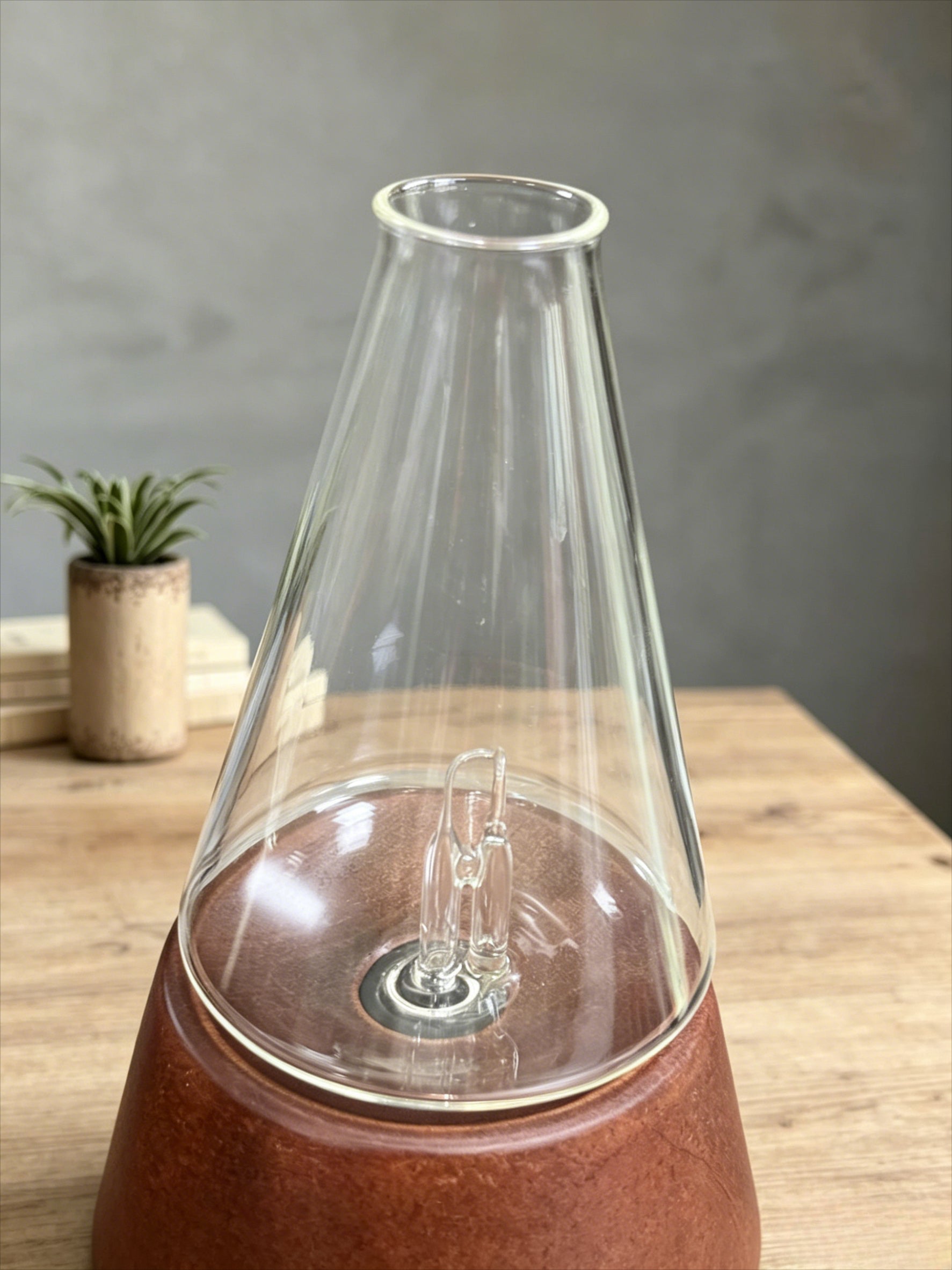 Landroma Sapele Wood Nebulizing Aroma Diffuser – Premium Solid Wood Fragrance Atomizer for Bedroom & Office, Ultra Quiet Aromatherapy Humidifier, Natural Mist Relaxation