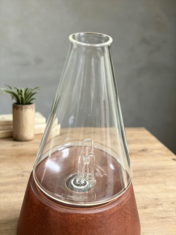 Landroma Sapele Wood Nebulizing Aroma Diffuser – Premium Solid Wood Fragrance Atomizer for Bedroom & Office, Ultra Quiet Aromatherapy Humidifier, Natural Mist Relaxation