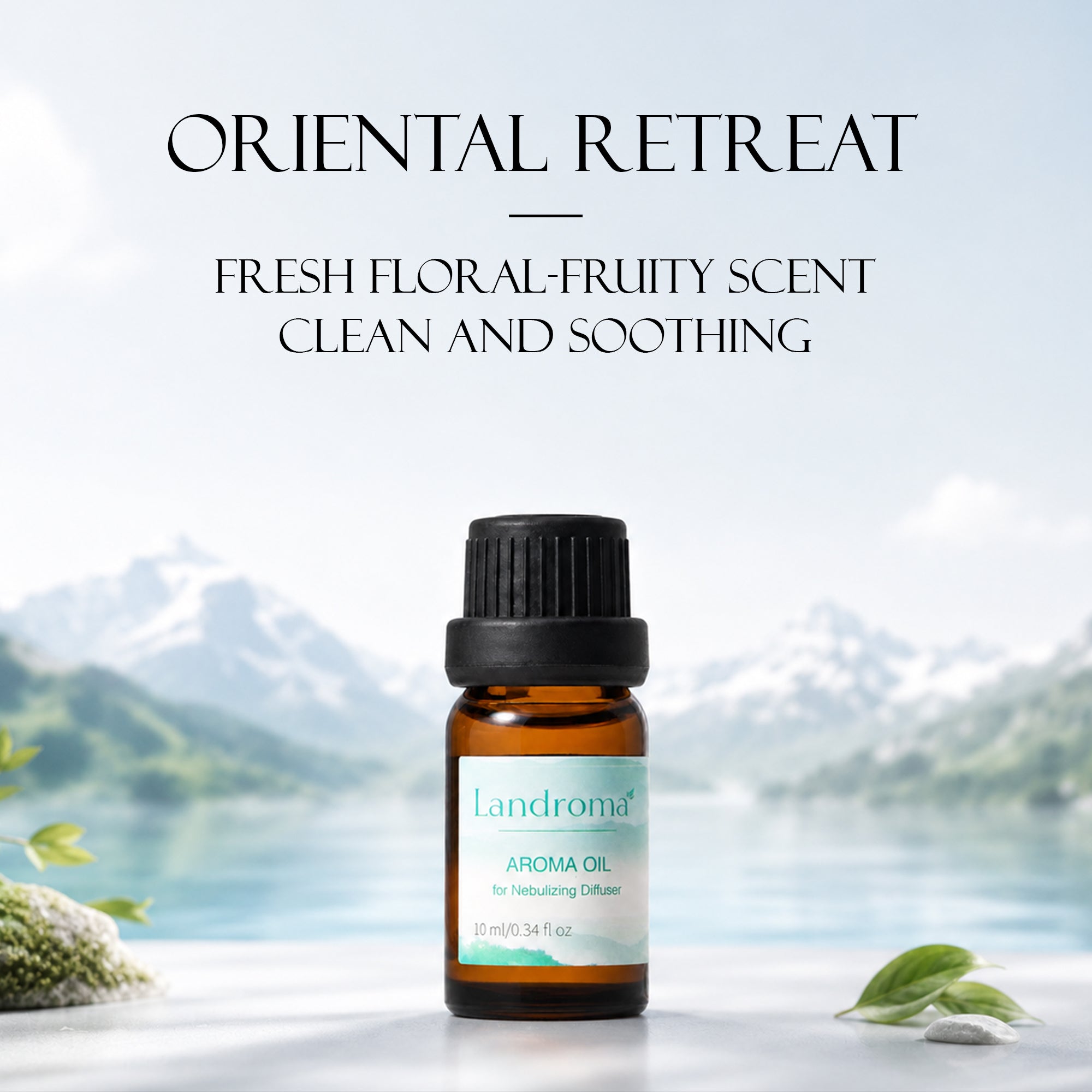 Landroma 10ml Aroma Oil for Nebulizing Diffuser – Premium Fragrance Oils, 6 Scents To Choose From