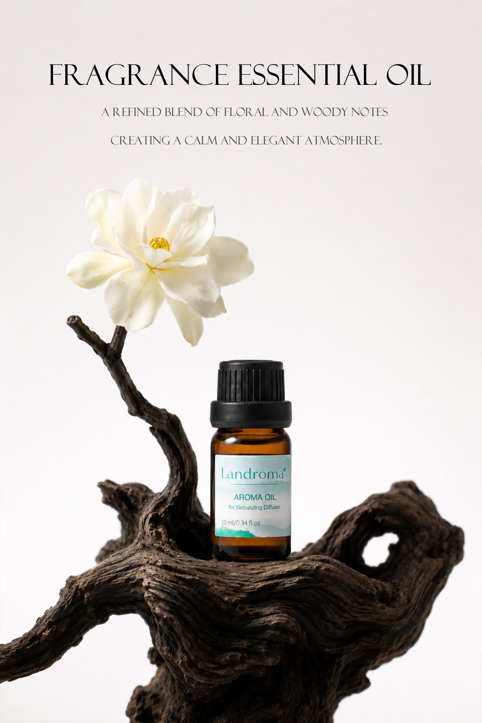 Landroma 10ml Aroma Oil for Nebulizing Diffuser – Premium Fragrance Oils, 6 Scents To Choose From