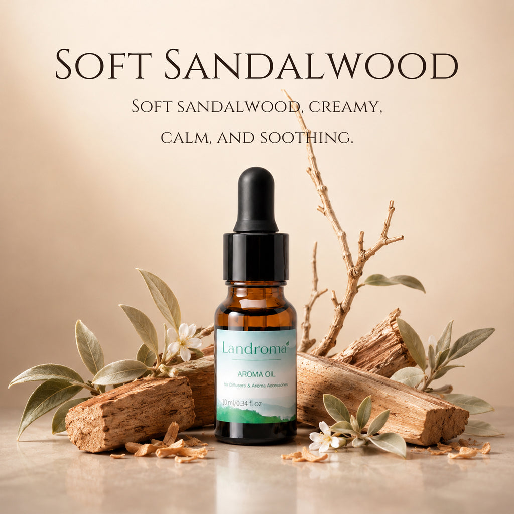 Landroma 10ml Aroma Oil for Nebulizing Diffuser – Premium Fragrance Oils, 6 Scents To Choose From