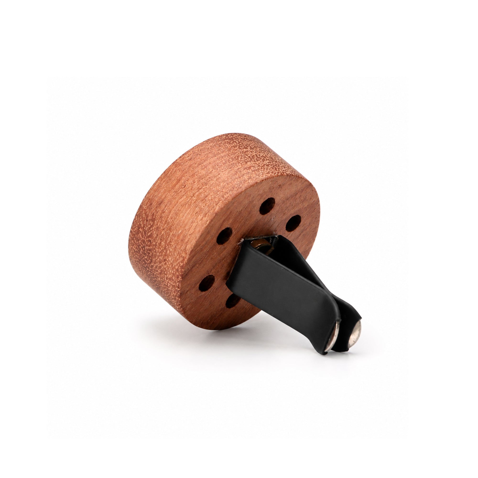 Landroma Sapele Wood Flower Car Vent Diffuser Clip, Natural Wooden Car Air Freshener Diffuser with 10ml Aroma Essential Oil, Long Lasting Car Aromatherapy Fragrance Kit