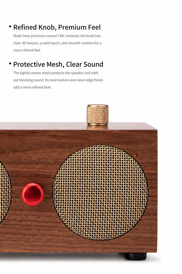 Landroma Sapele Wood Bluetooth Speaker & Nebulizing Aroma Diffuser – Premium Wooden Aroma Speaker, Silent Operation, Rich Bass, Perfect for Home & Office 450