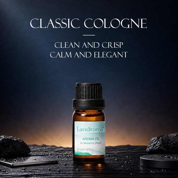 Landroma 10ml Aroma Oil for Nebulizing Diffuser – Premium Fragrance Oils, 6 Scents To Choose From